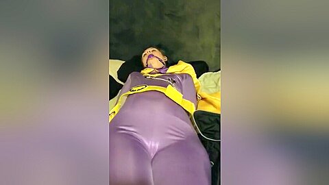 Vibrator Beneath Batgirls Costume Forced Orgasm...