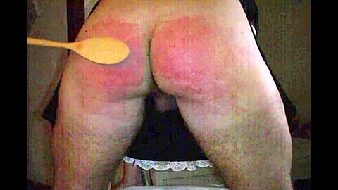 Red ass caned, spooned...