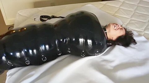 Inflatable latex cocoon 2...