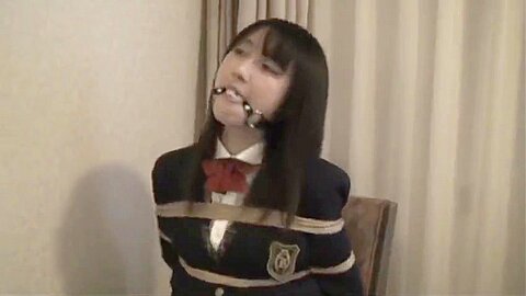 Japanese schoolgirl bondage...