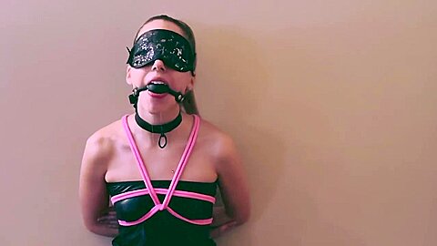 Gagged and drooling...