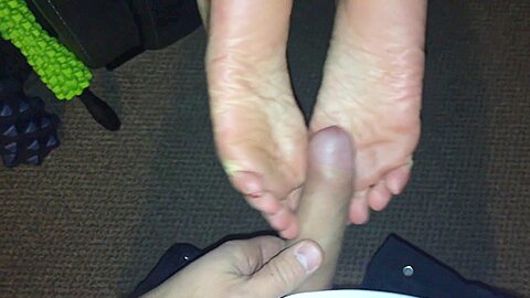 My wifes sexy soles in one...