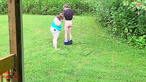 An Outdoor Spanking...