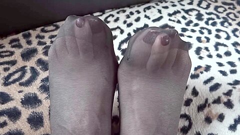 Nylon Feet...