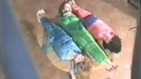 3 Girls Totally Wrapped In Plastic...