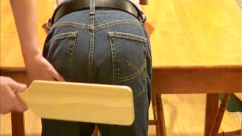 Hand And School Paddle Over Jeans F/m