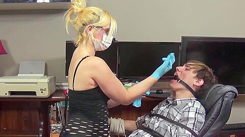 Dentist Bondage Blowjob...